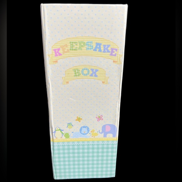 Baby’s “My First Keepsake Box” with 9 Individual Compartments - Picture 4 of 10